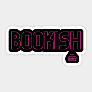 Bookish. Sticker